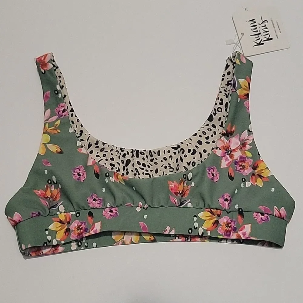 Kulani Kinis Sage Crop Bikini Top